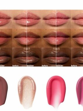 e.l.f. Plumping Glow Reviver Lip Oil Kit — 4 Shades